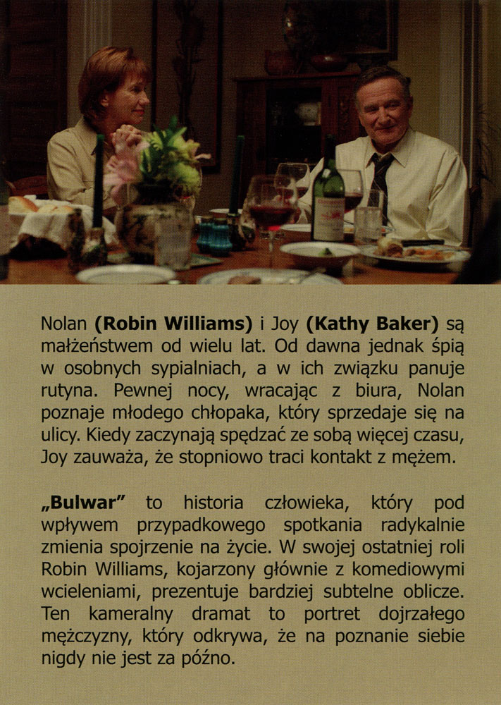 Ulotka filmu 'Bulwar (tył)'