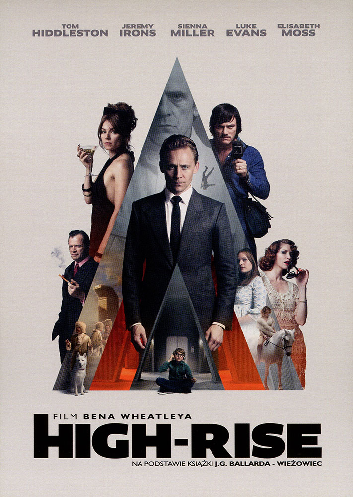 Ulotka filmu 'High-Rise (przód)'