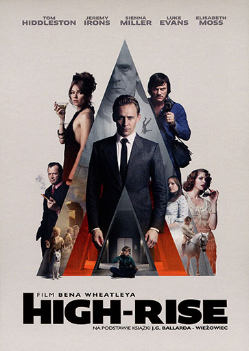 Przód ulotki filmu 'High-Rise'