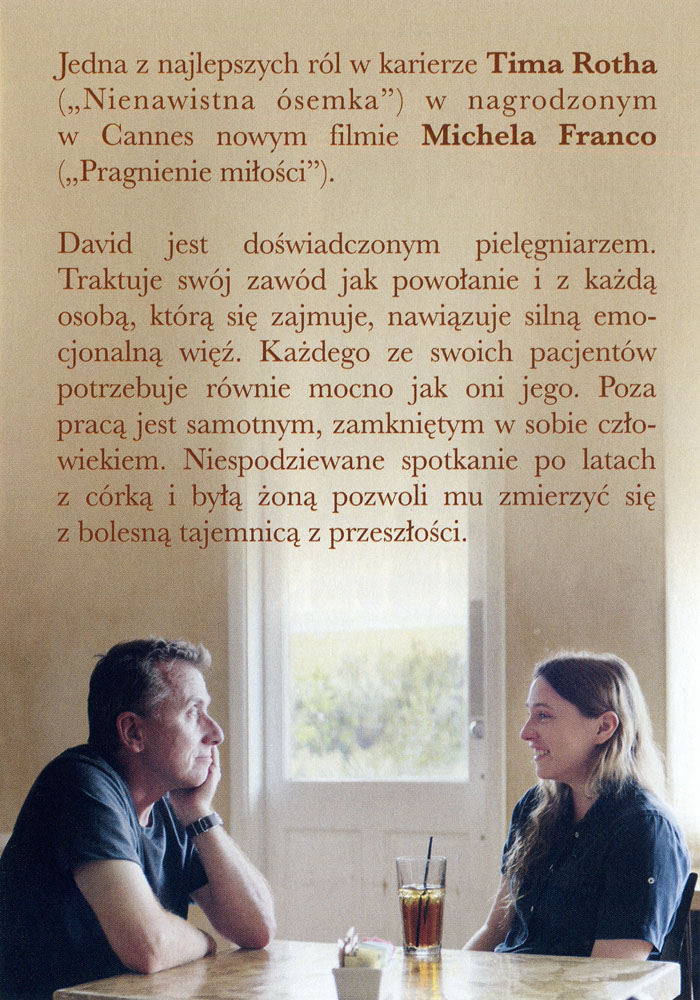 Ulotka filmu 'Opiekun (tył)'