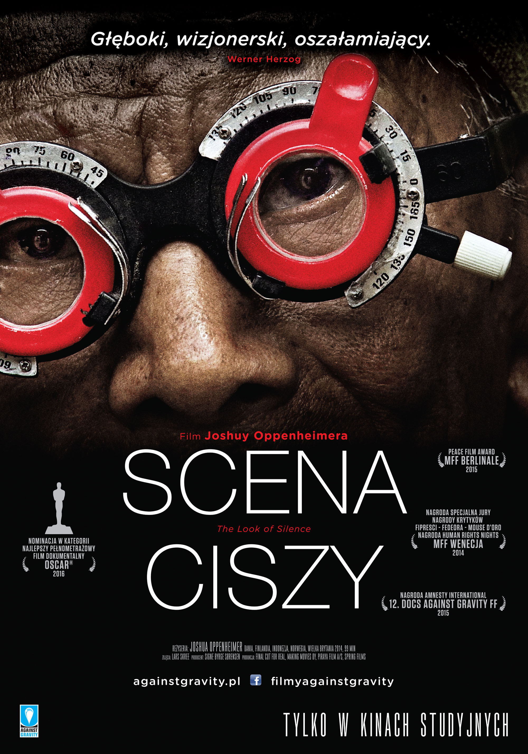 Polski plakat filmu 'Scena ciszy'