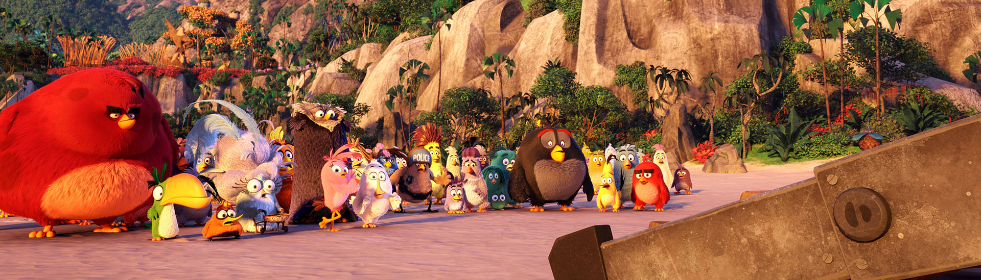 Baner filmu 'Angry Birds Film' Baner filmu 'Angry Birds Film'