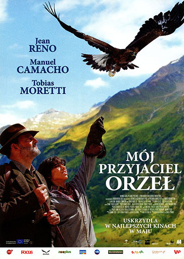 Przód ulotki filmu 'Mój przyjaciel orzeł'