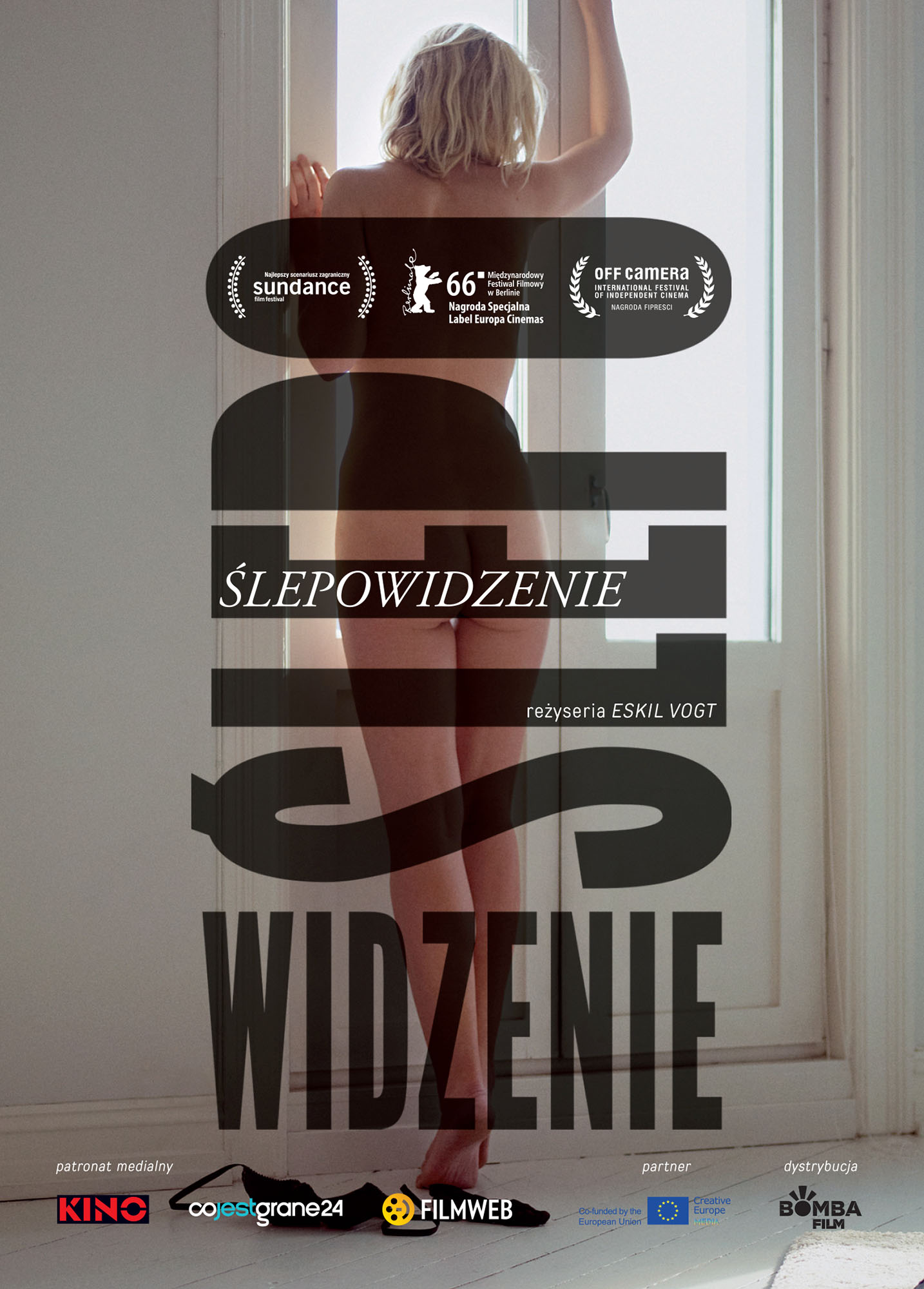 Ulotka filmu 'Ślepowidzenie (przód)'