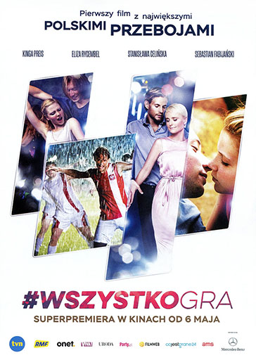 Przód ulotki filmu '#WSZYSTKOGRA'