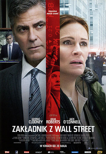 Przód ulotki filmu 'Zakładnik z Wall Street'