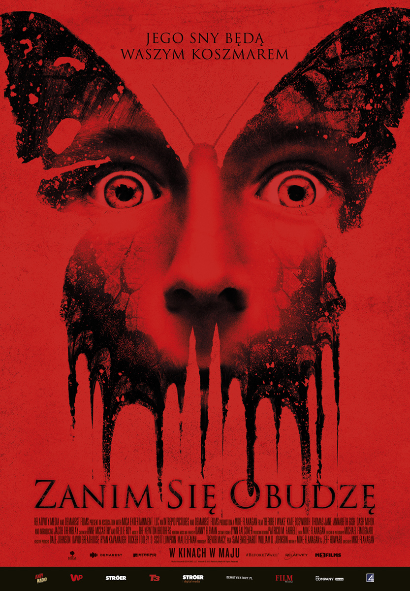 Polski plakat filmu 'Zanim się obudzę'