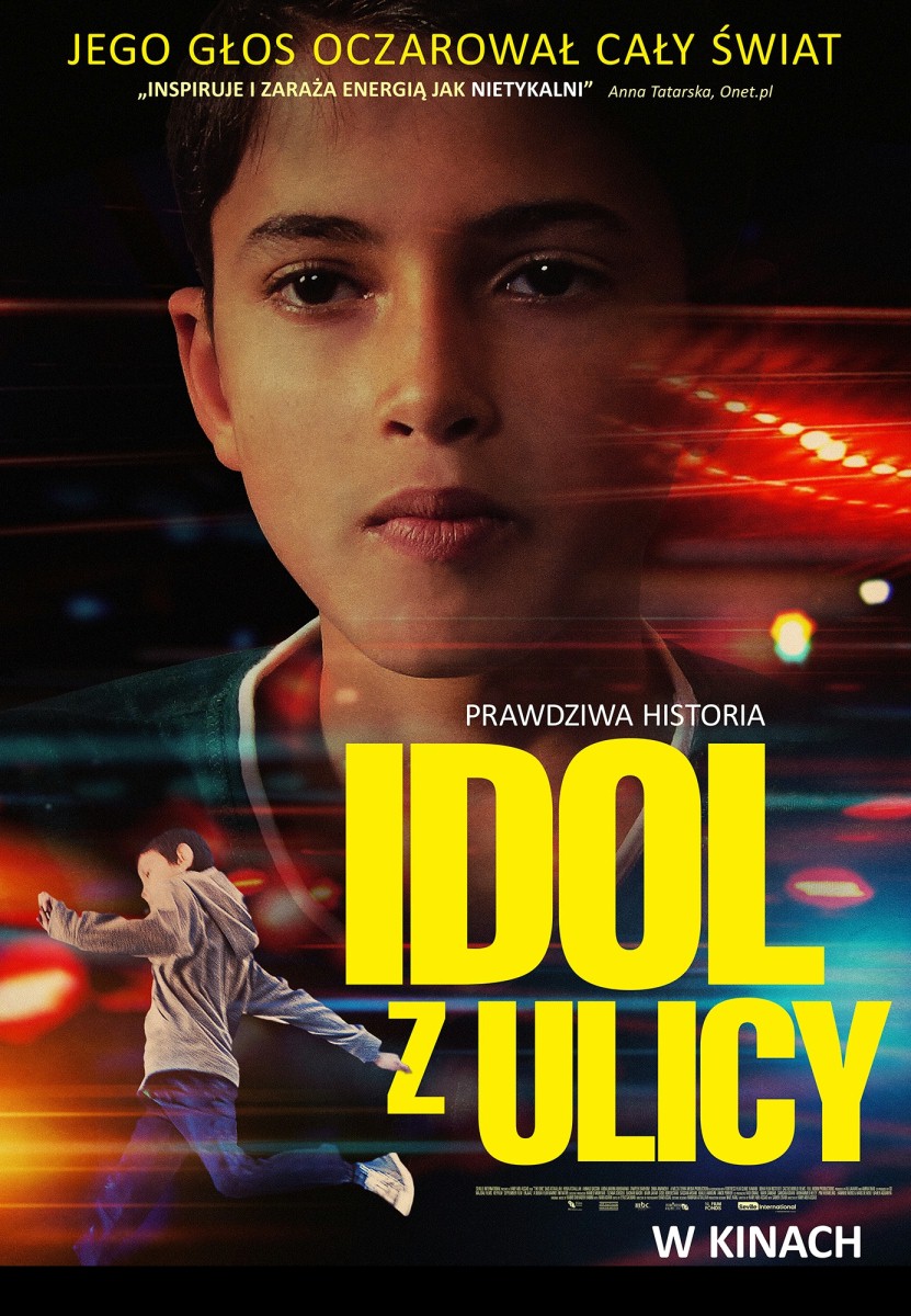 Polski plakat filmu 'Idol z ulicy'