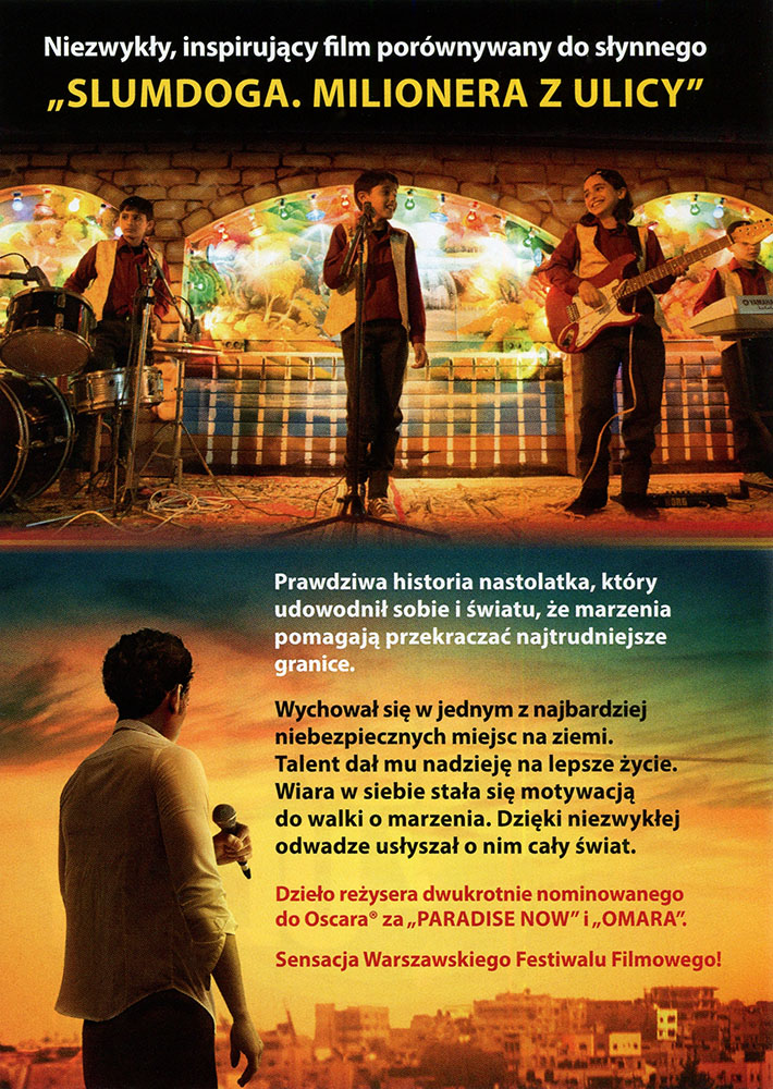 Ulotka filmu 'Idol Z Ulicy (tył)'