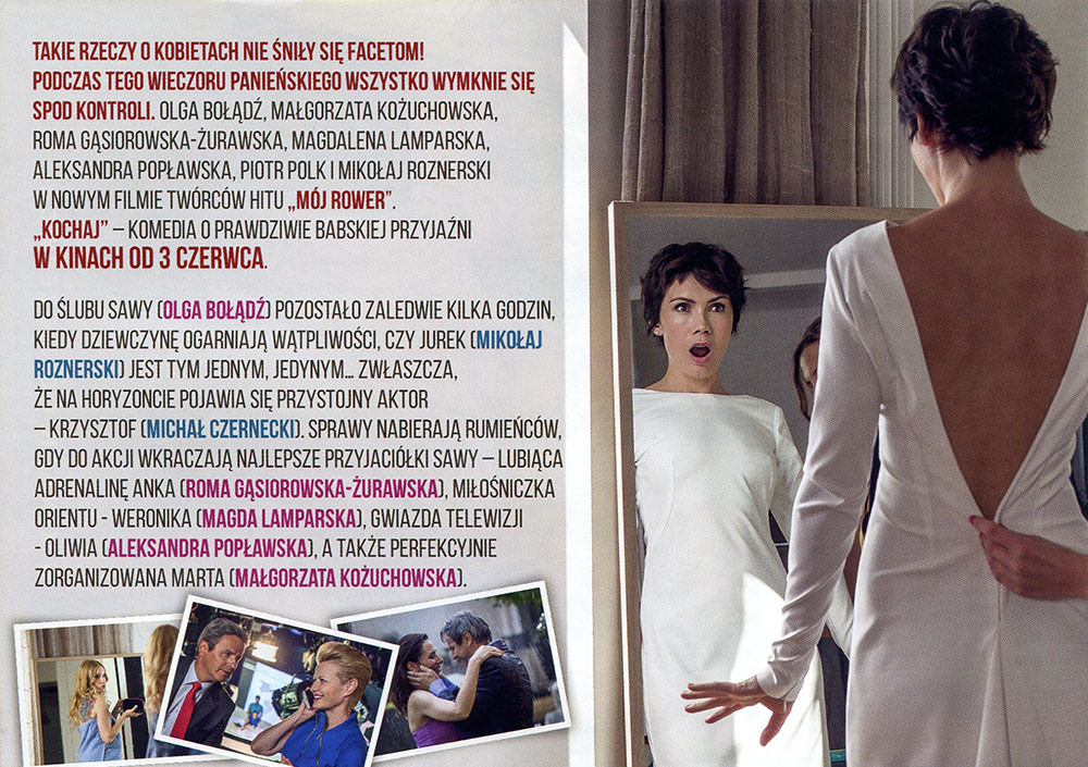 Ulotka filmu 'Kochaj (tył)'