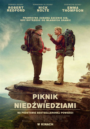 Przód ulotki filmu 'Piknik z niedźwiedziami'