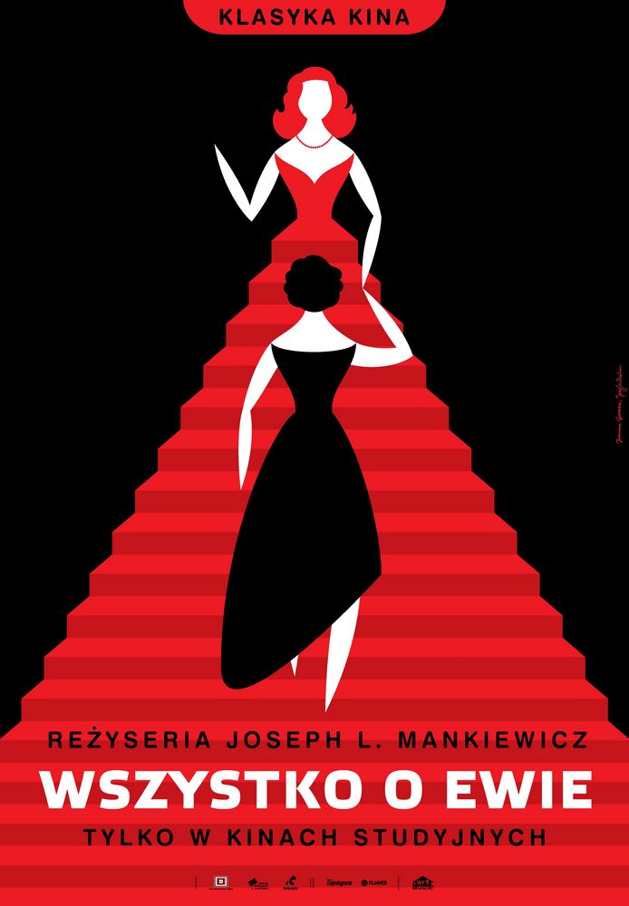 Polski plakat filmu 'Wszystko o Ewie'