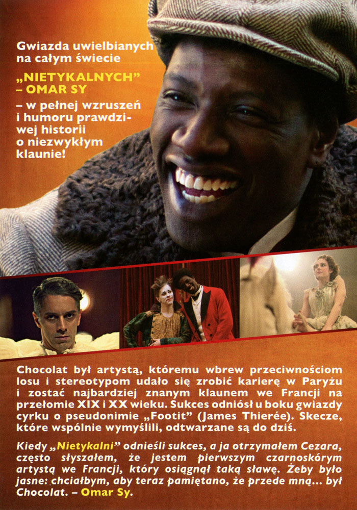 Ulotka filmu 'Chocolat (tył)'
