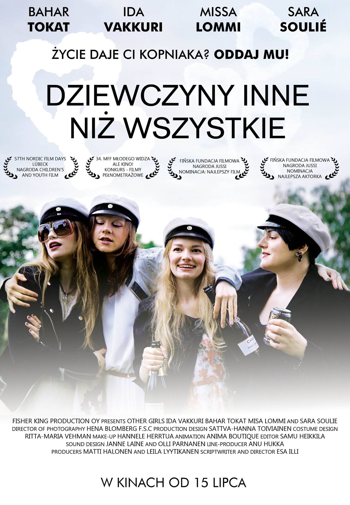 Polski plakat filmu 'Dziewczyny inne niż wszystkie'