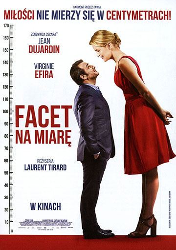 Przód ulotki filmu 'Facet na miarę'