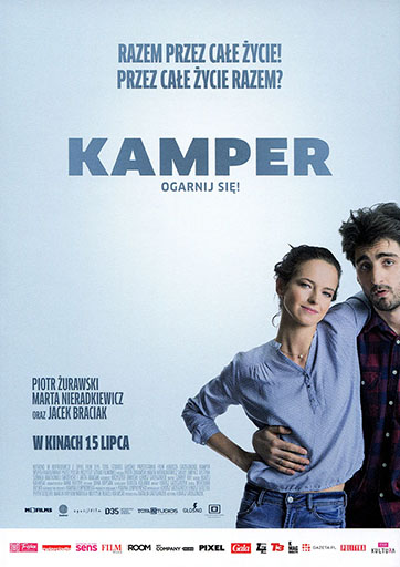 Przód ulotki filmu 'Kamper'
