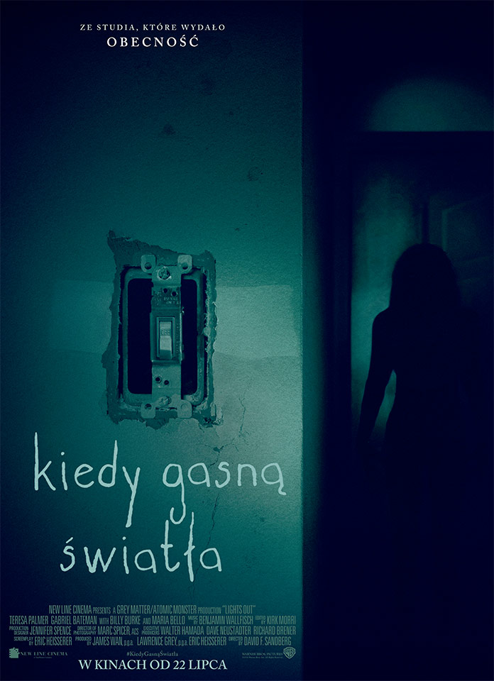 Polski plakat filmu 'Kiedy gasną światła'