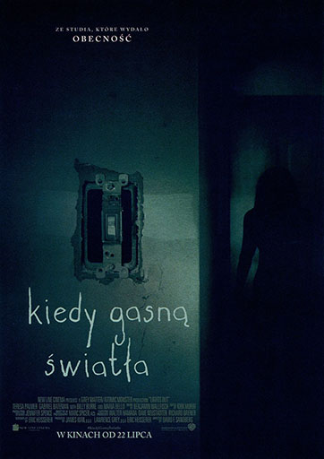 Przód ulotki filmu 'Kiedy gasną światła'