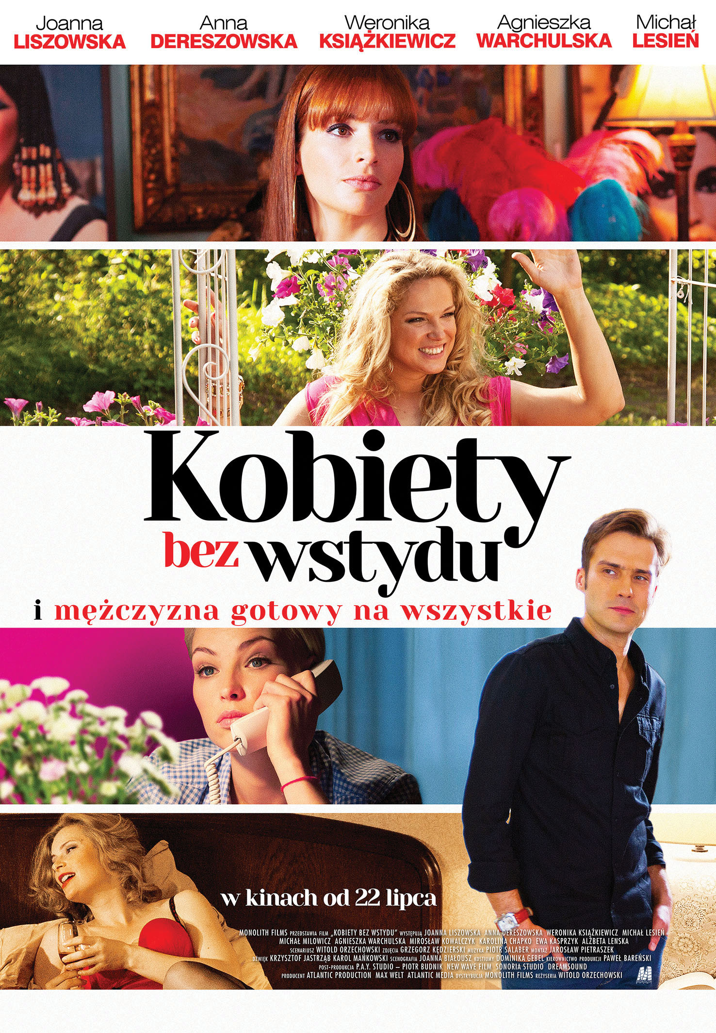 Polski plakat filmu 'Kobiety bez wstydu'