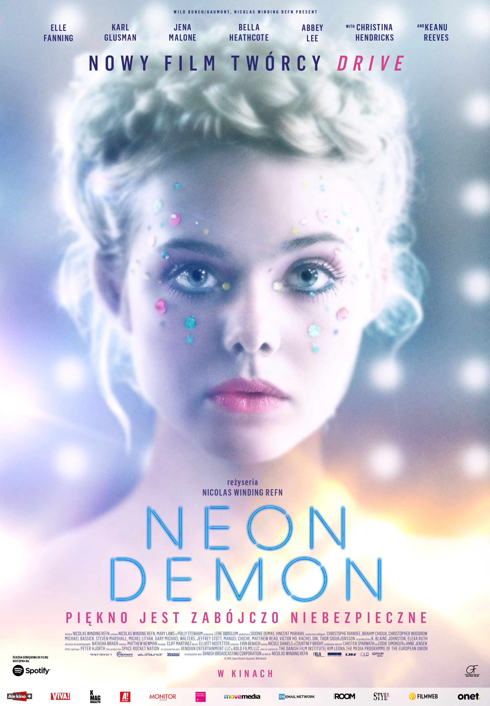Polski plakat filmu 'Neon Demon'