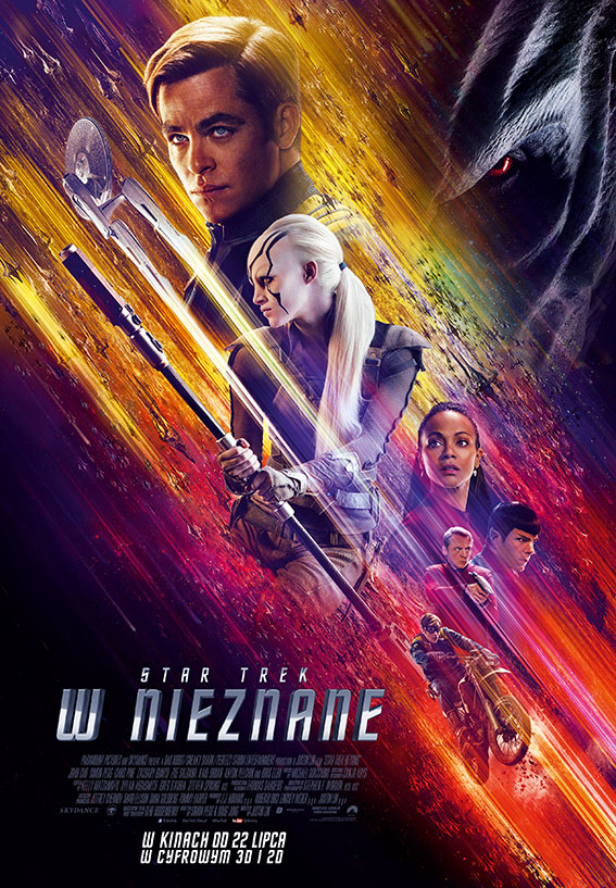 Polski plakat filmu 'Star Trek: W nieznane'