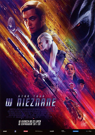 Przód ulotki filmu 'Star Trek: W nieznane'