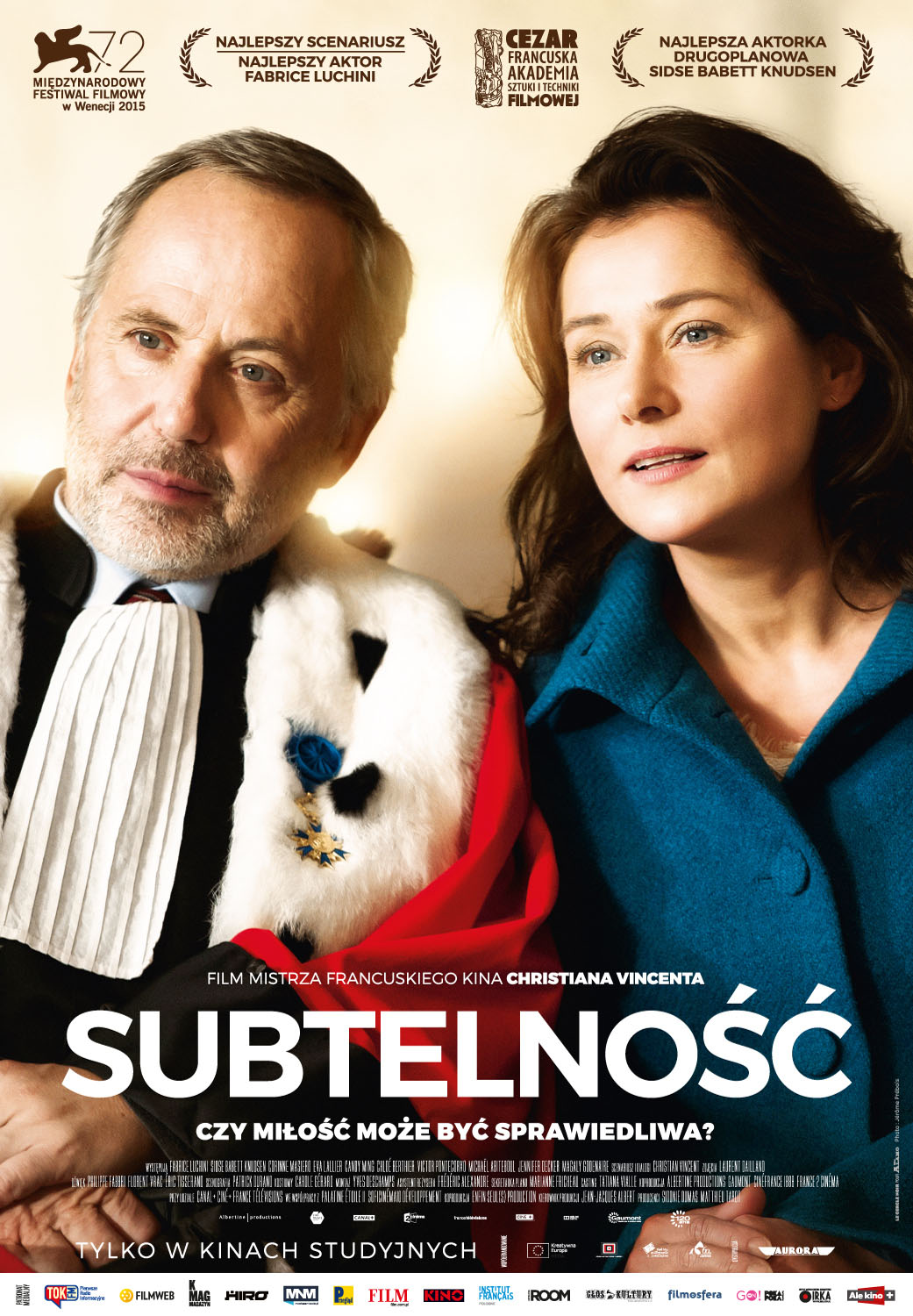 Polski plakat filmu 'Subtelność'