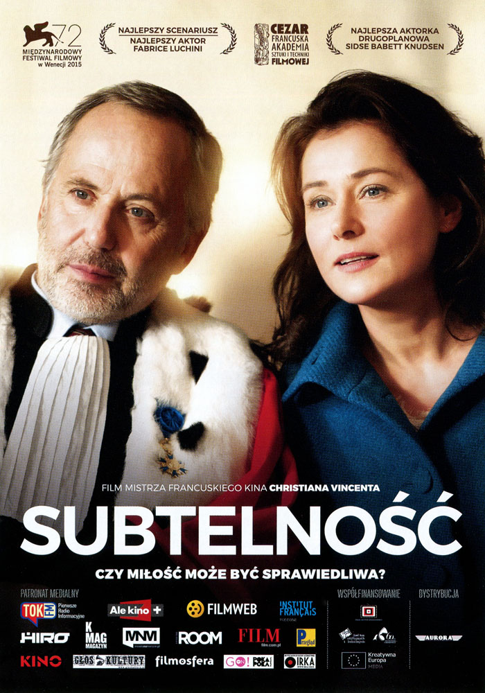 Ulotka filmu 'Subtelność (przód)'