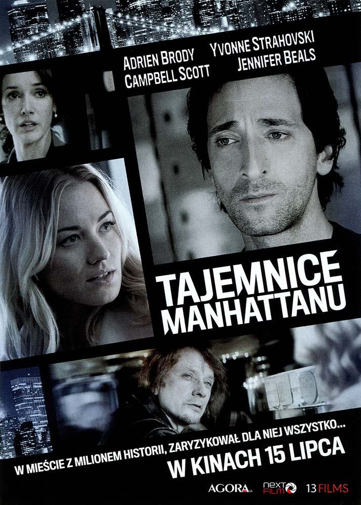 Ulotka filmu 'Tajemnice Manhattanu (przód)'