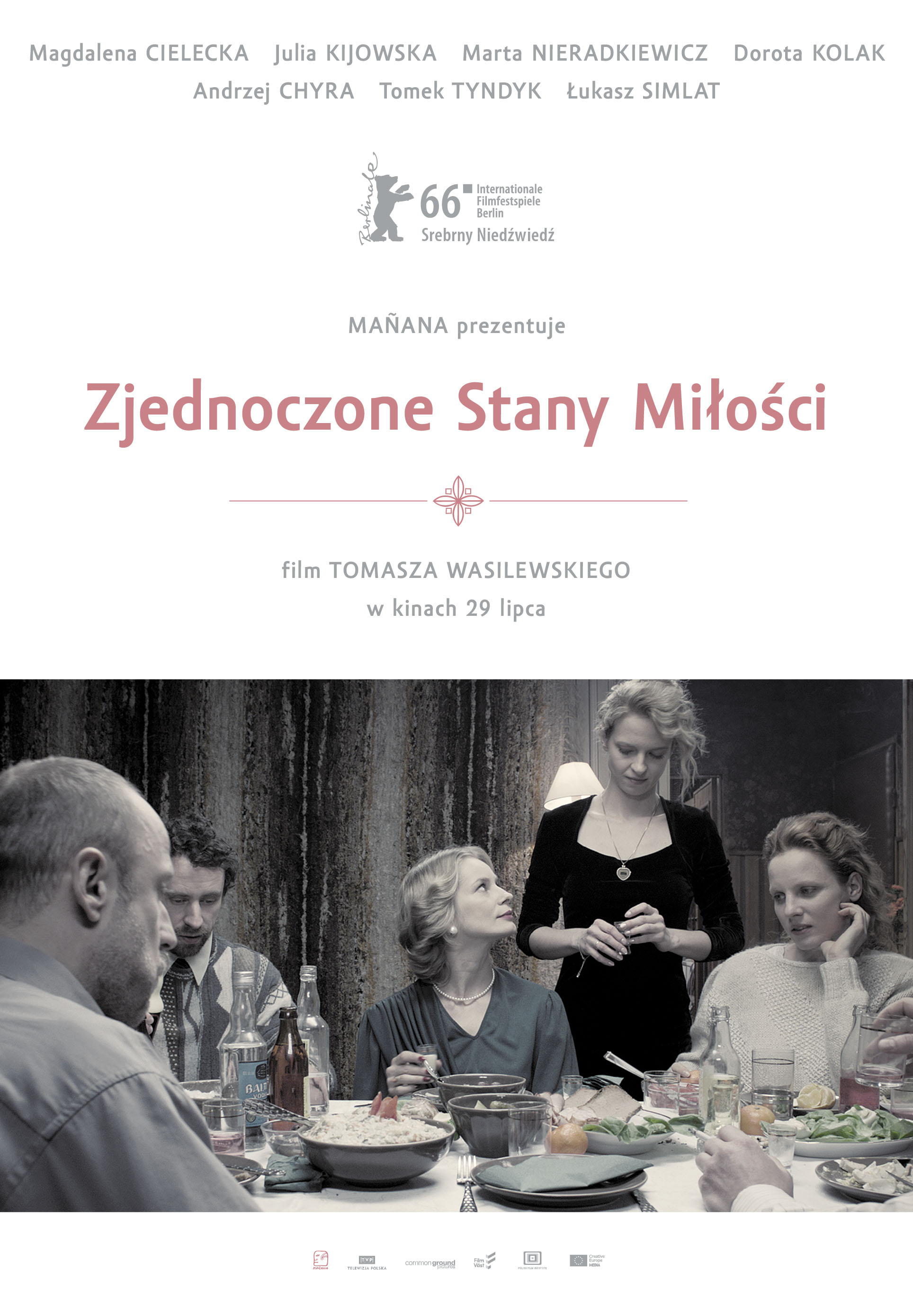 Polski plakat filmu 'Zjednoczone stany miłości'