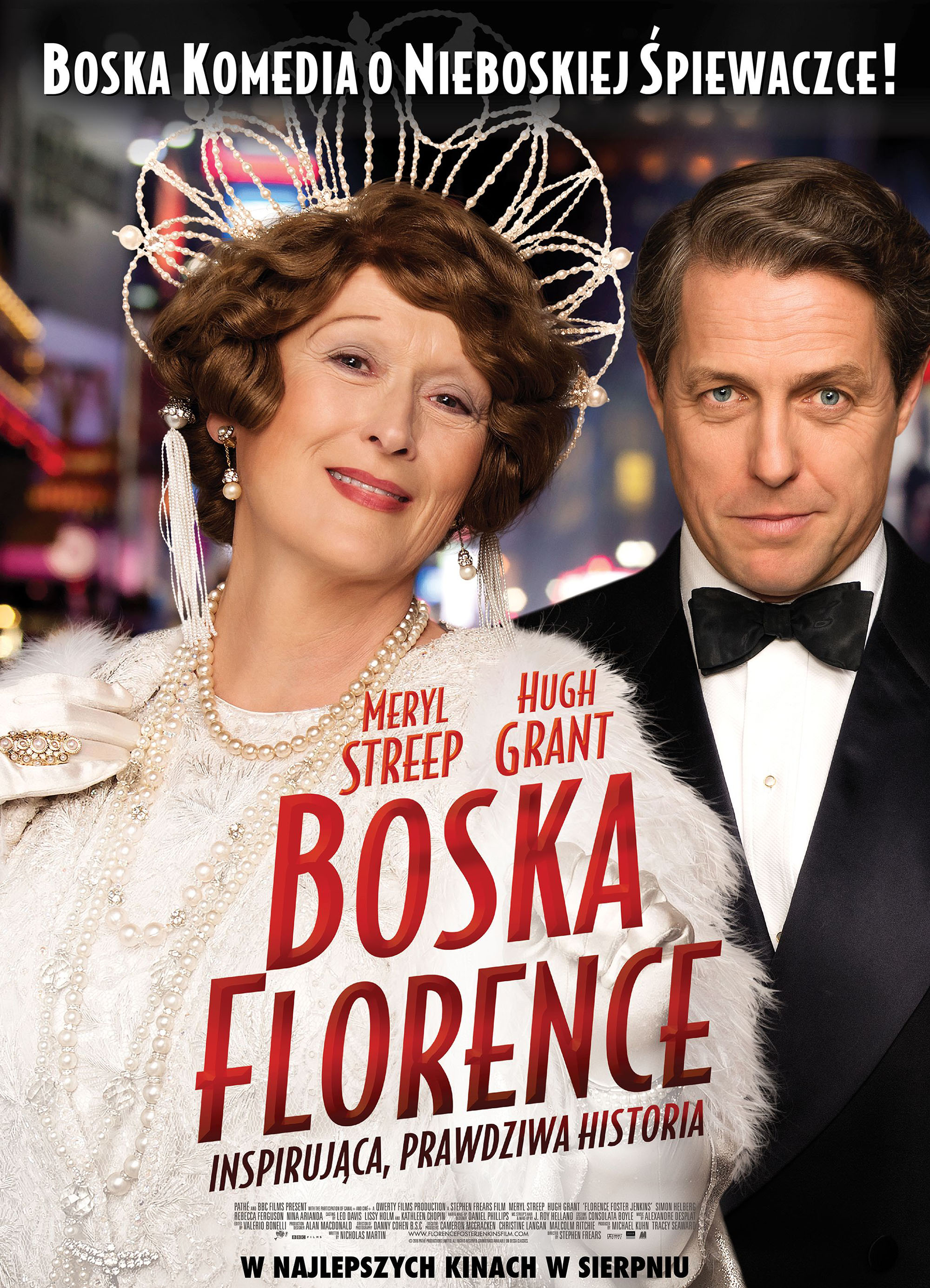 Polski plakat filmu 'Boska Florence'