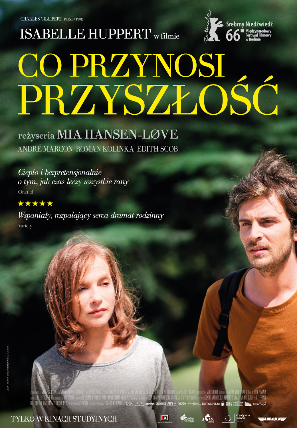 Polski plakat filmu 'Co przynosi przyszłość'