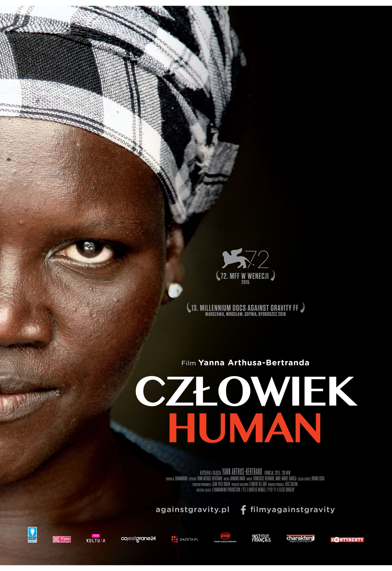 Ulotka filmu 'Człowiek (przód)'