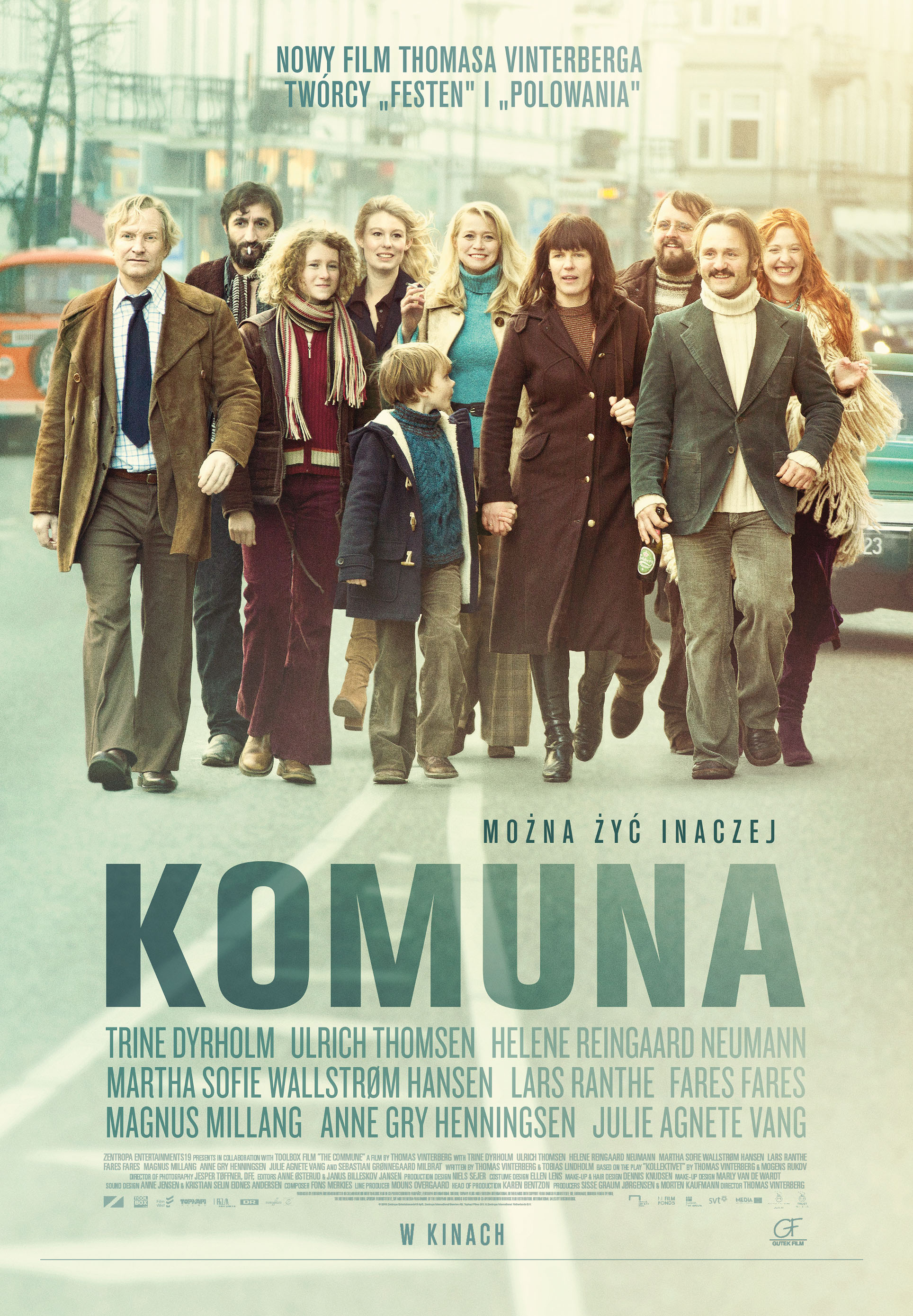 Polski plakat filmu 'Komuna'