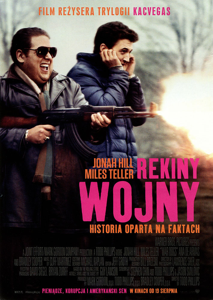 Ulotka filmu 'Rekiny Wojny (przód)'