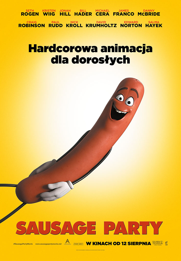 Polski plakat filmu 'Sausage Party'