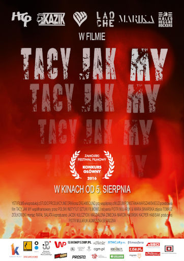 Polski plakat filmu 'Tacy jak my'