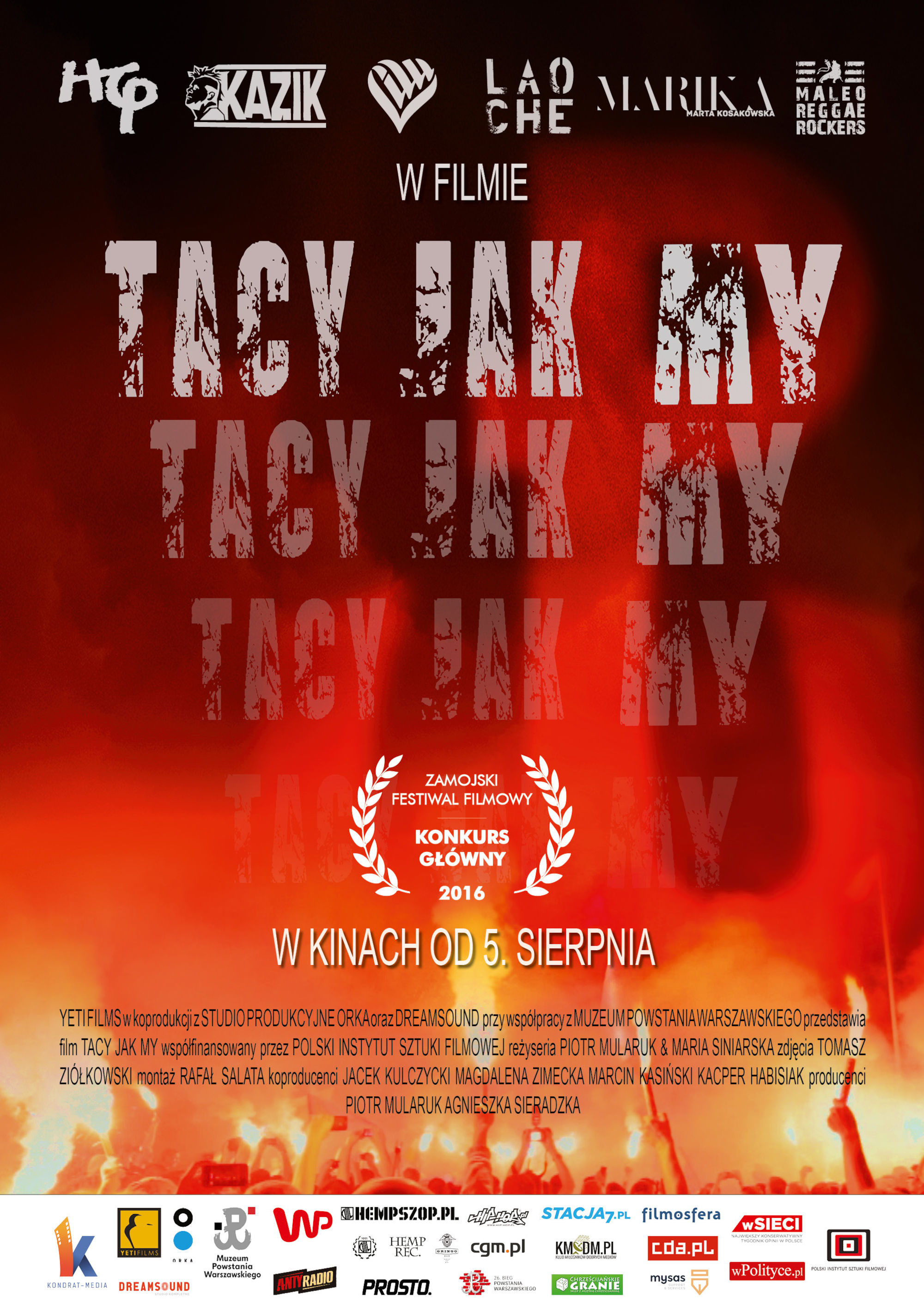 Polski plakat filmu 'Tacy jak my'