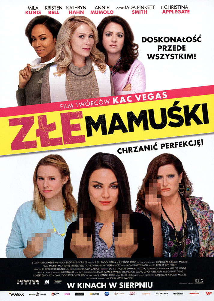 Ulotka filmu 'Złe Mamuśki (przód)'