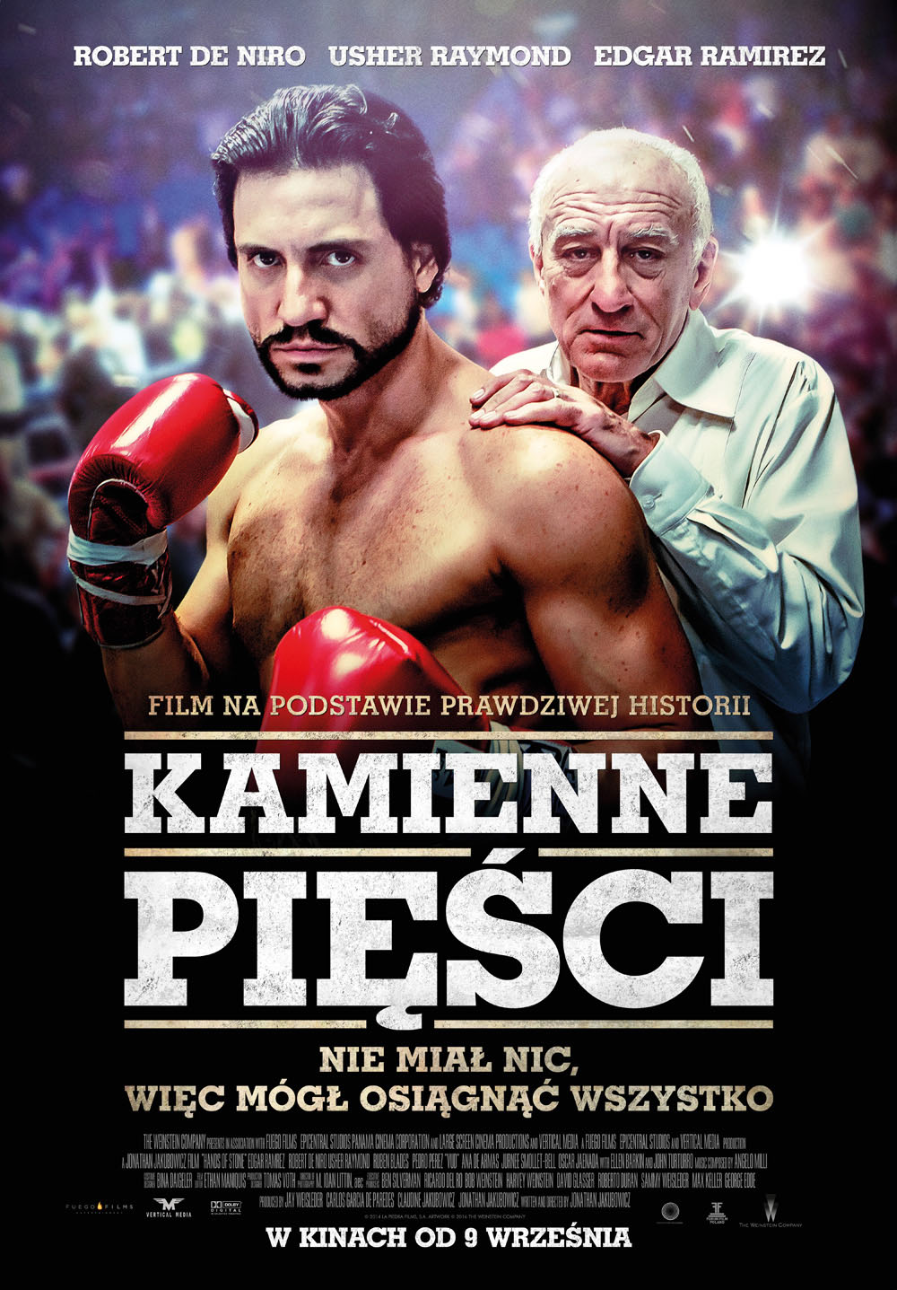 Polski plakat filmu 'Kamienne pięści'