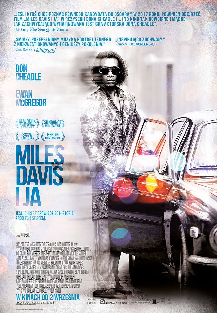 Polski plakat filmu 'Miles Davis i ja'