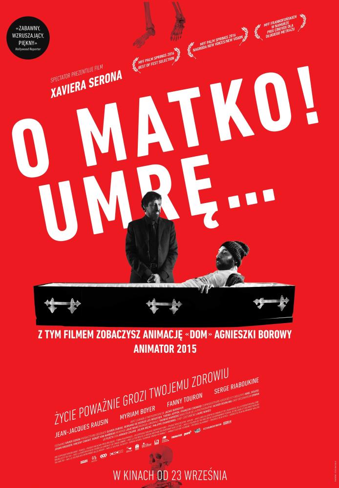 Polski plakat filmu 'O matko! Umrę...'