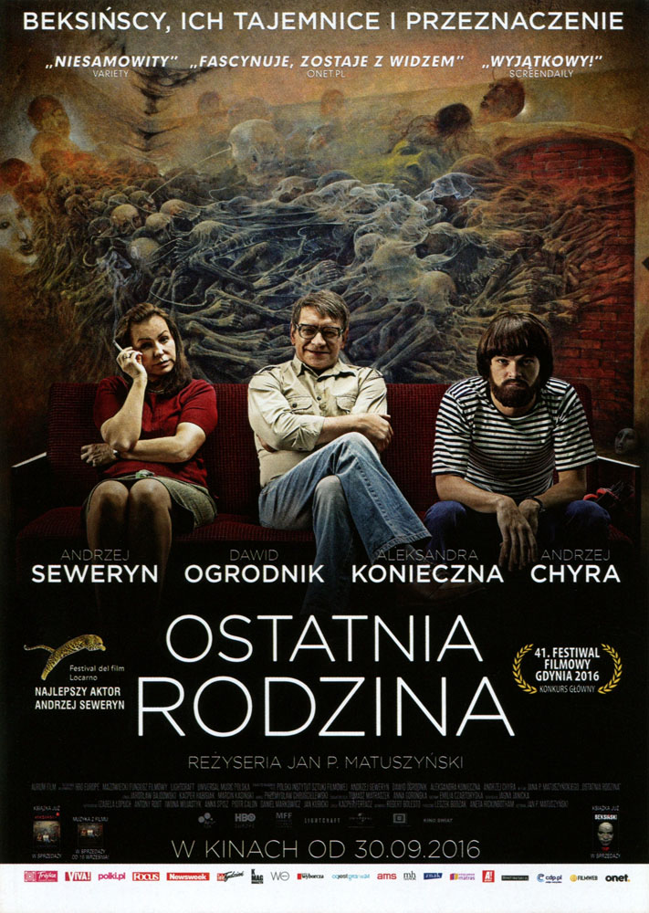 Ulotka filmu 'Ostatnia Rodzina (przód - wersja B)'