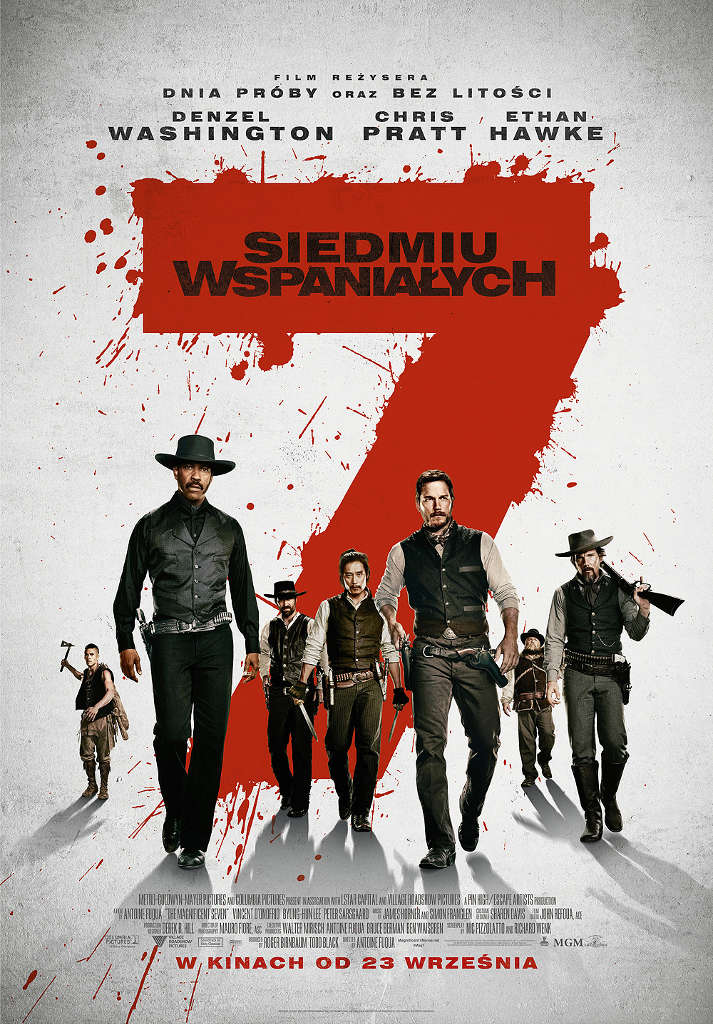 Polski plakat filmu 'Siedmiu wspaniałych'
