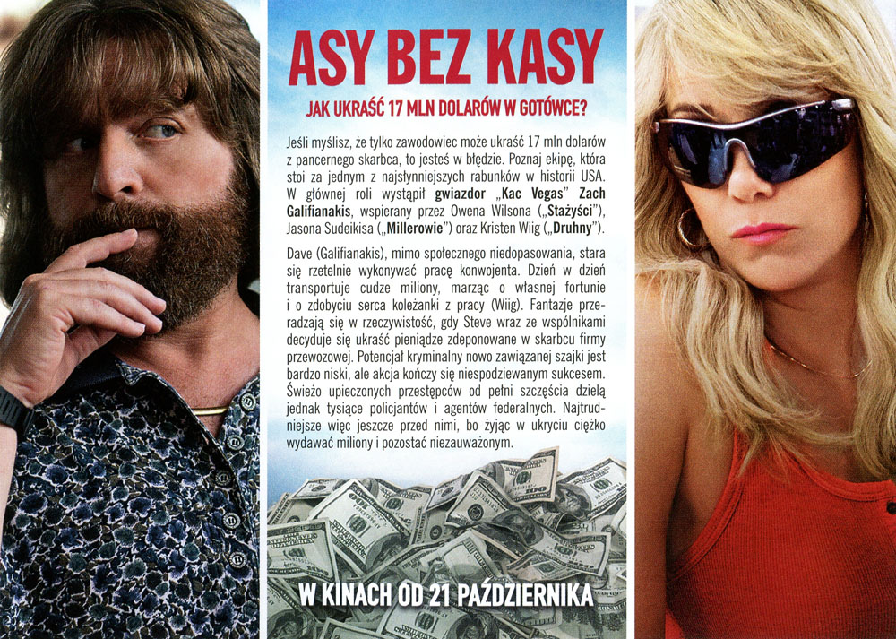 Ulotka filmu 'Asy Bez Kasy (tył)'