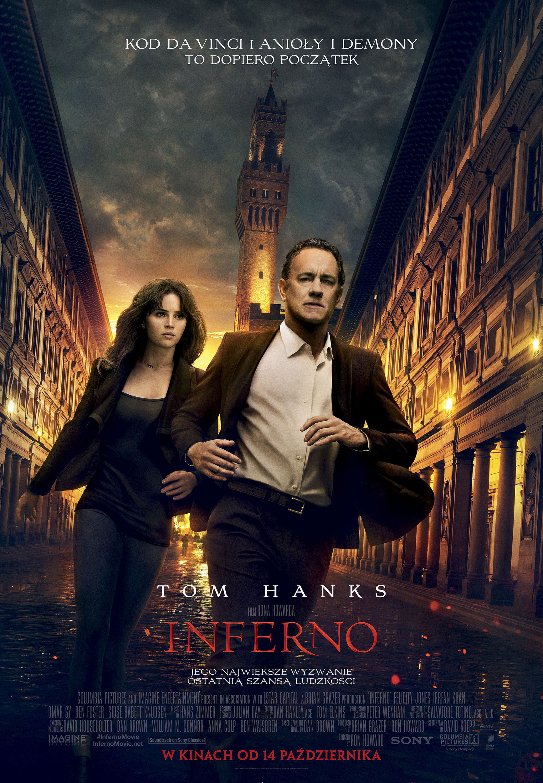 Polski plakat filmu 'Inferno'