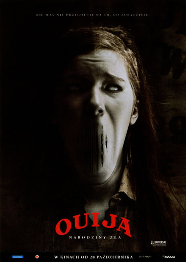 Przód ulotki filmu 'Ouija: Narodziny zła'