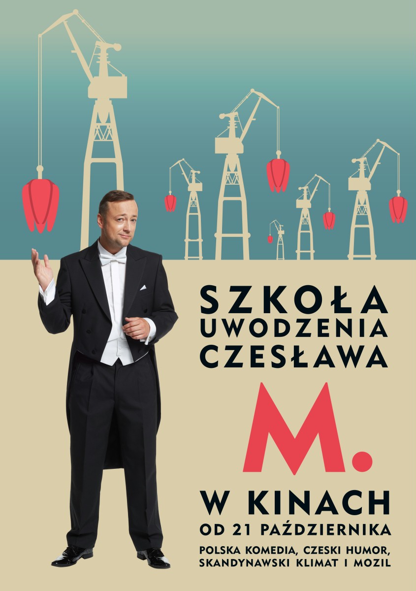 Polski plakat filmu 'Szkoła uwodzenia Czesława M.'