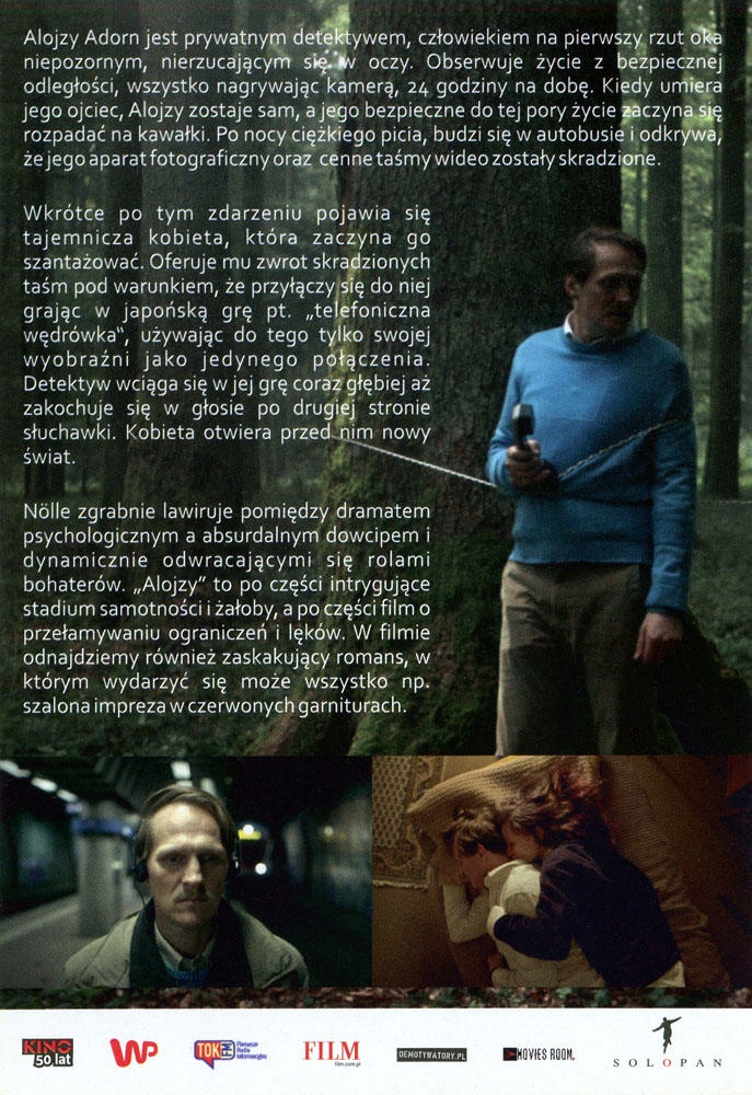 Ulotka filmu 'Alojzy (tył)'