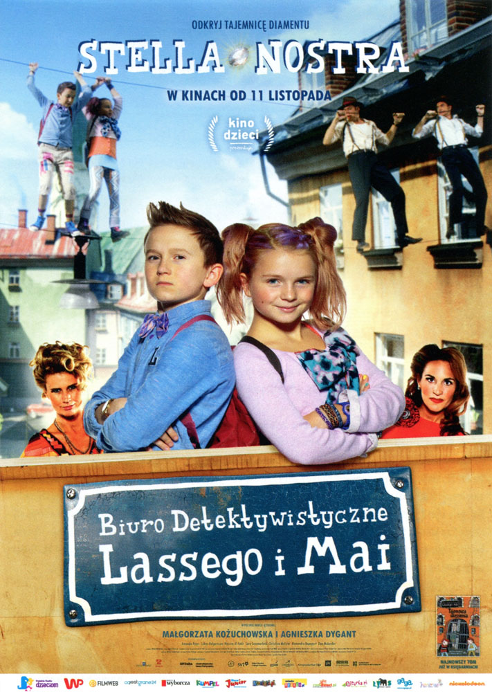 Ulotka filmu 'Biuro Detektywistyczne Lassego i Mai. Stella Nostra (przód - wersja B)'